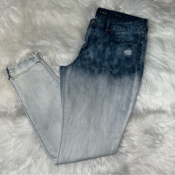 KIIND Of Two Tone Acid Washed Jeans Size 30 - Picture 5 of 9